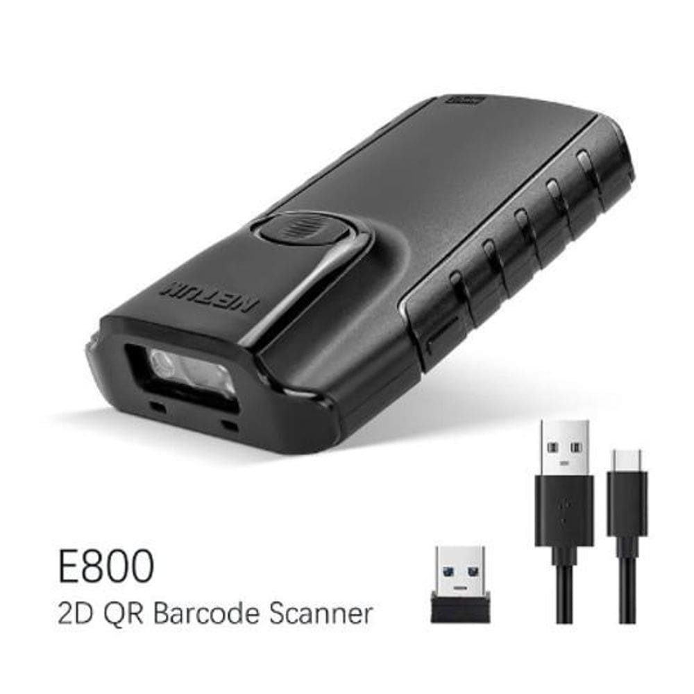 Leitor Código De Barra Qr Code Bluetooth 2D Bolso Netum E800