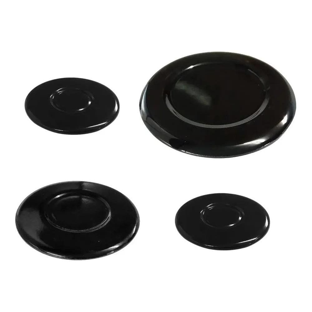 10X Kit 4 Espalhadores Tampas Do Fogão Esmaltec Topázio 4 Boc