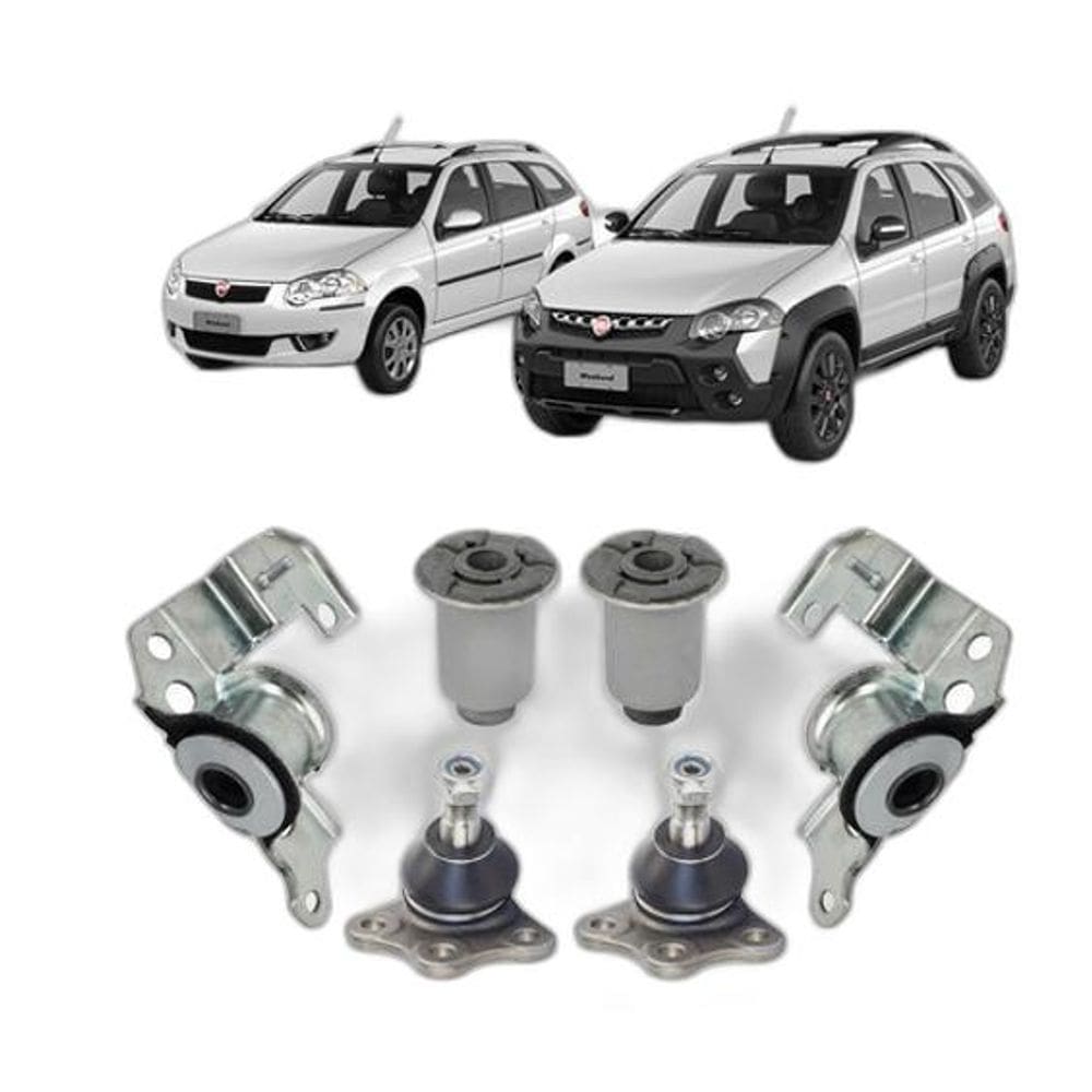 Componentes Bandeja Leque Dianteira Palio Weekend 2001/2018