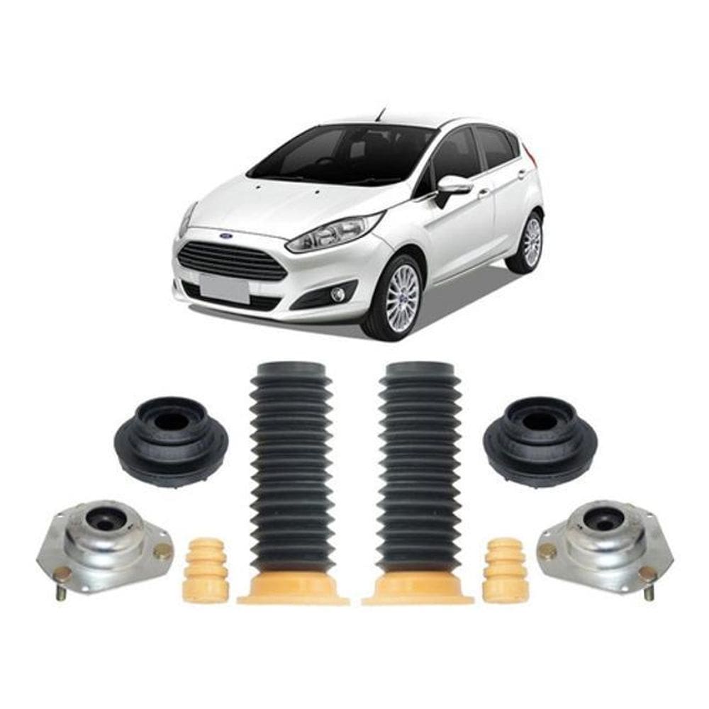 2 Kit Coxim Do Amortecedor Dianteiro Fiesta 2014 2015 2016