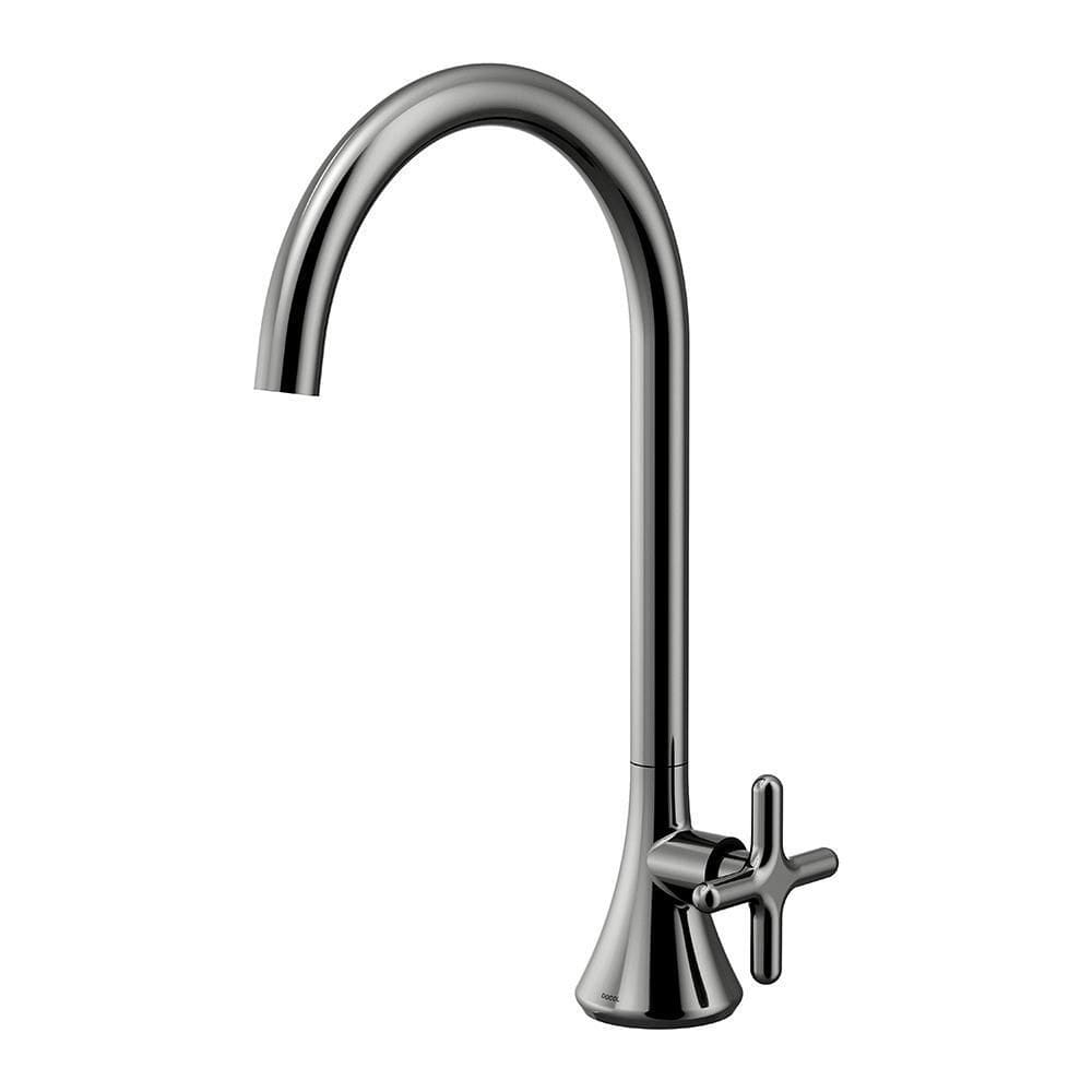 Torneira Docol Liss 920948 De Bancada Grafite Polido