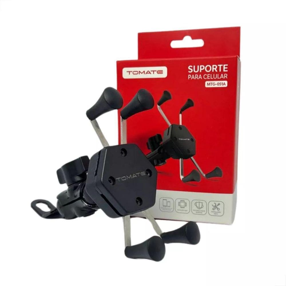 Suporte De Celular Para Motocicleta Tomate Mtg-051A