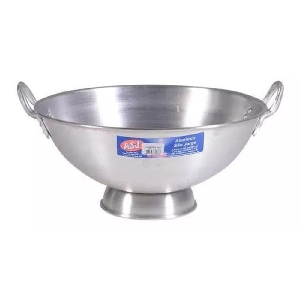 Escorredor de Arroz Alumínio São Jorge 45cm 17L