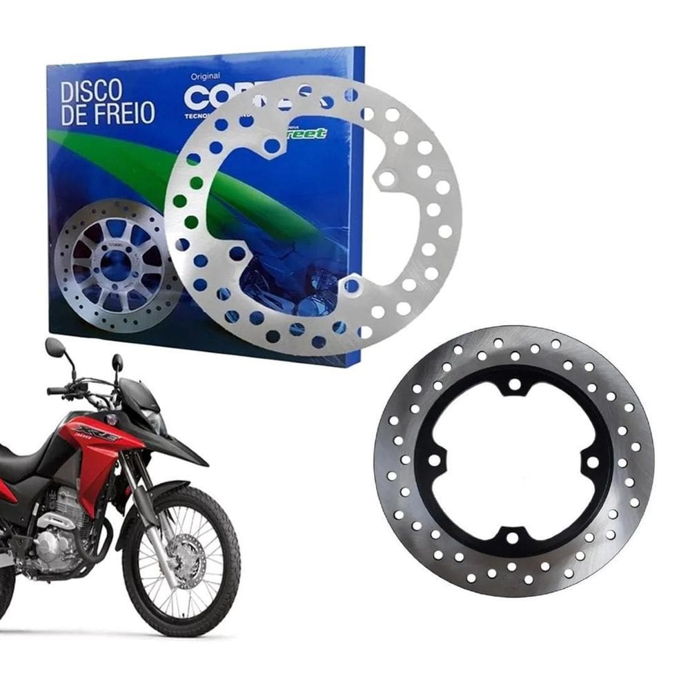 Discos De Freio Cobreq Xre 300 Ano 2009 Até 2014 Sem Abs