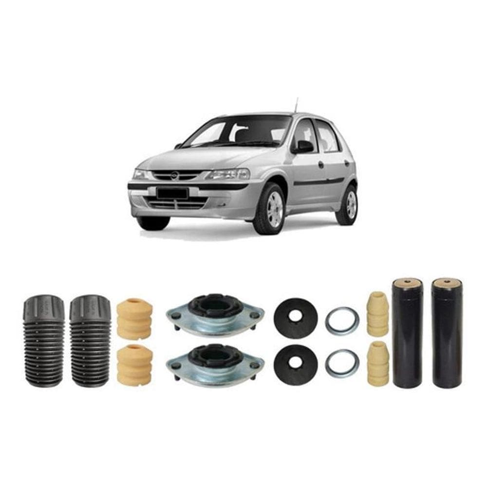 Kit Do Amortecedor Dianteiro Traseiro Celta 2004 2005 2006