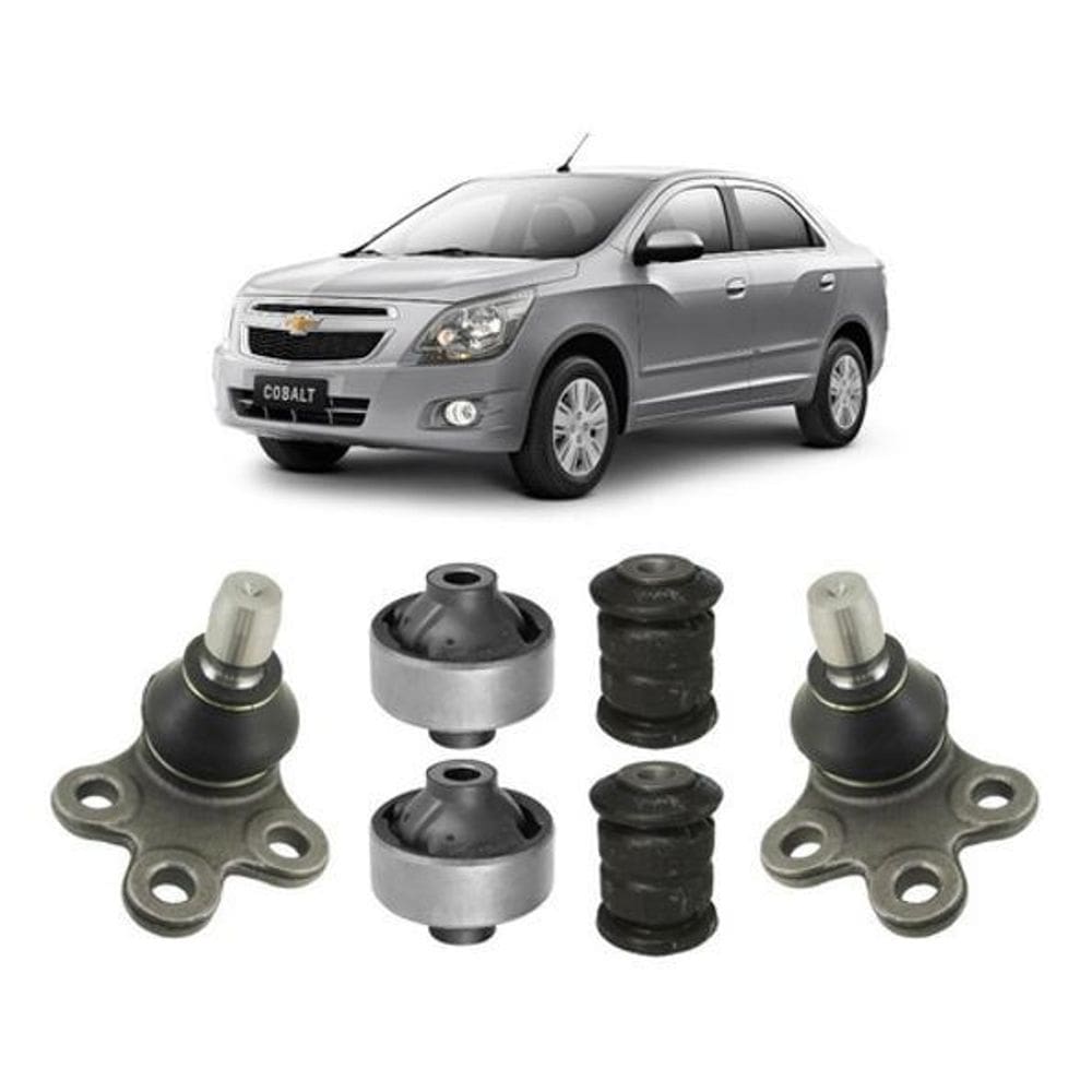 Kit 2 Pivô 4 Bucha Blanaça Leque Dianteira Cobalt 16 2017 18