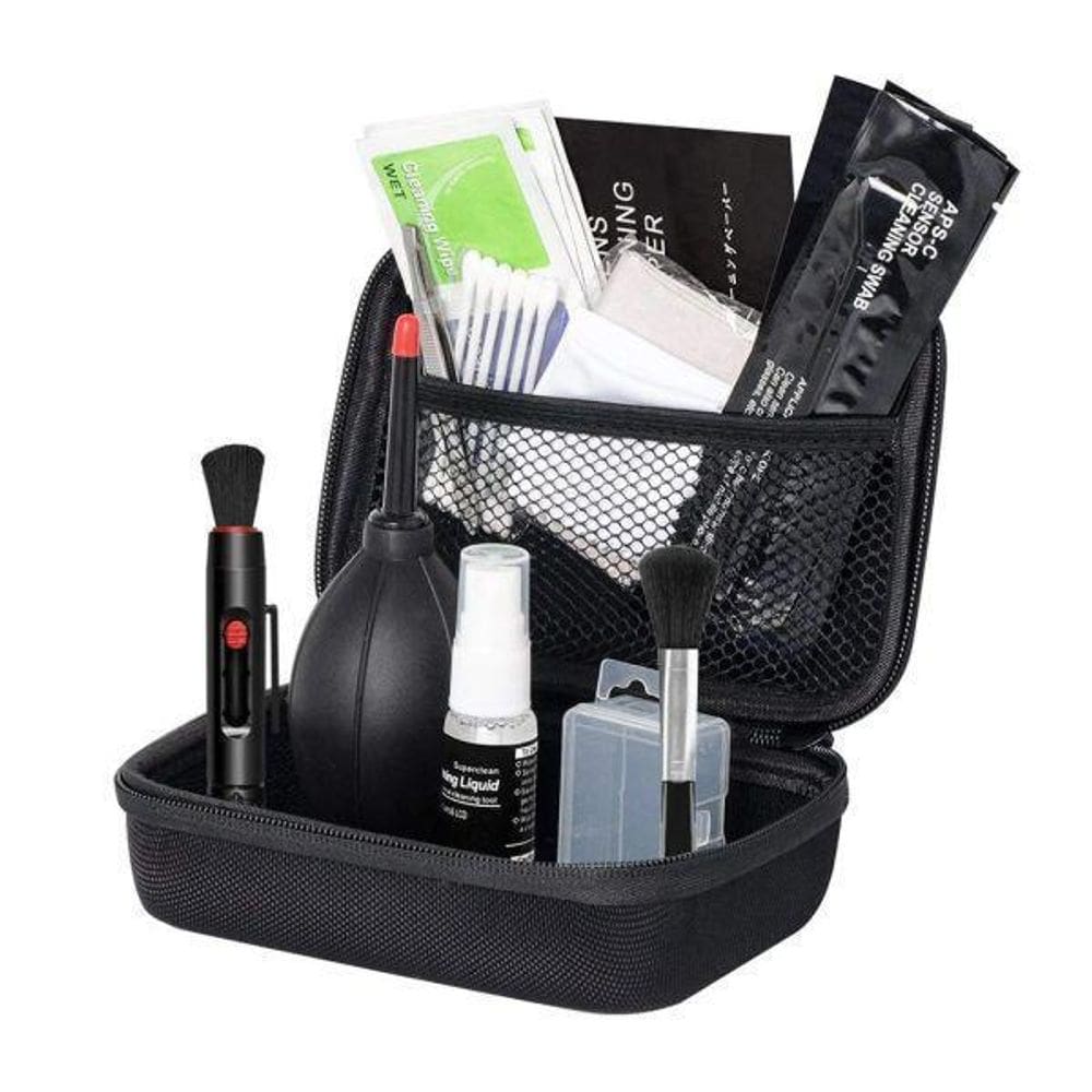 Kit De Limpeza Para Lentes De Foto E Vídeo 47 Peças Completo