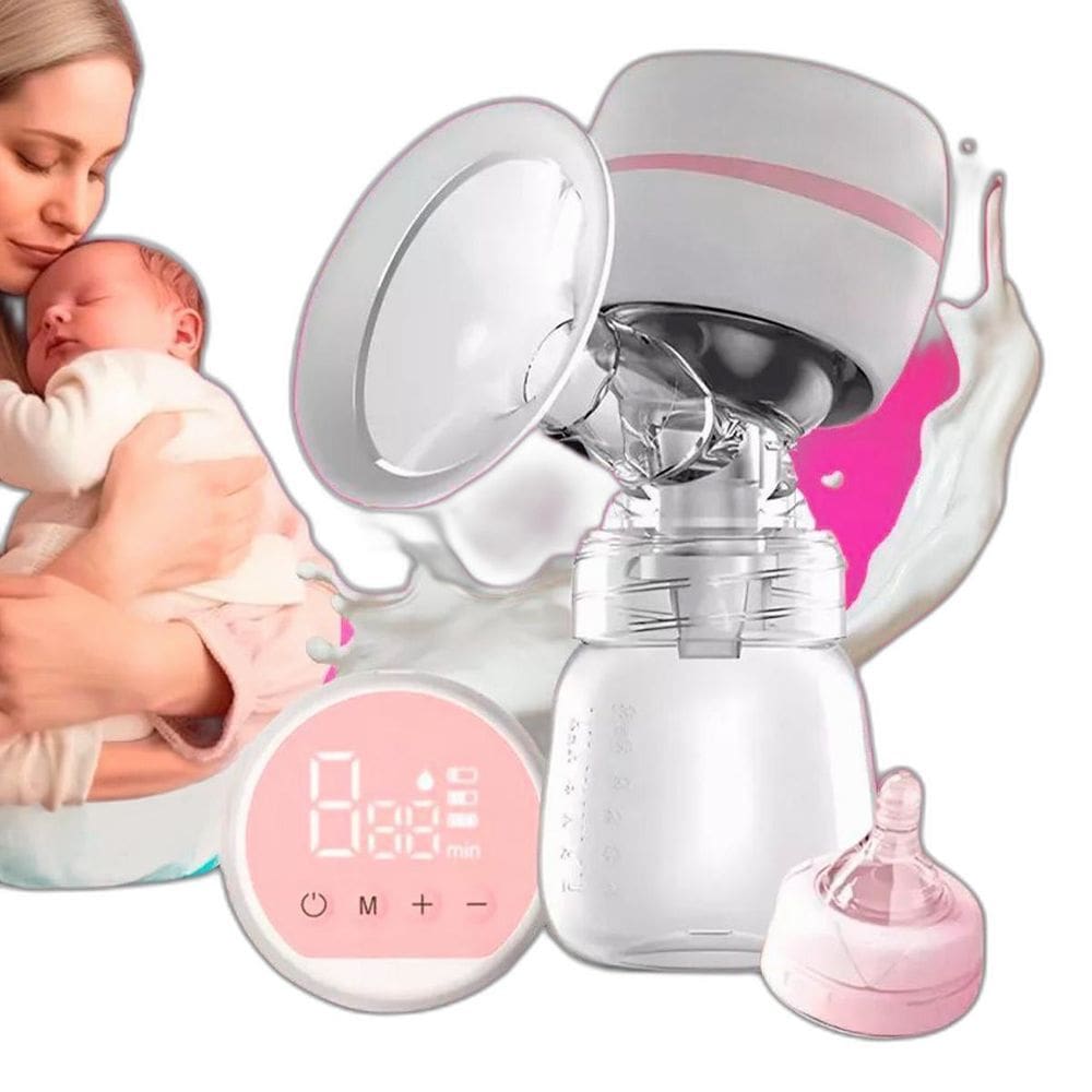 Bomba Tira Leite Elétrica Digital Mamadeira Materno Usb