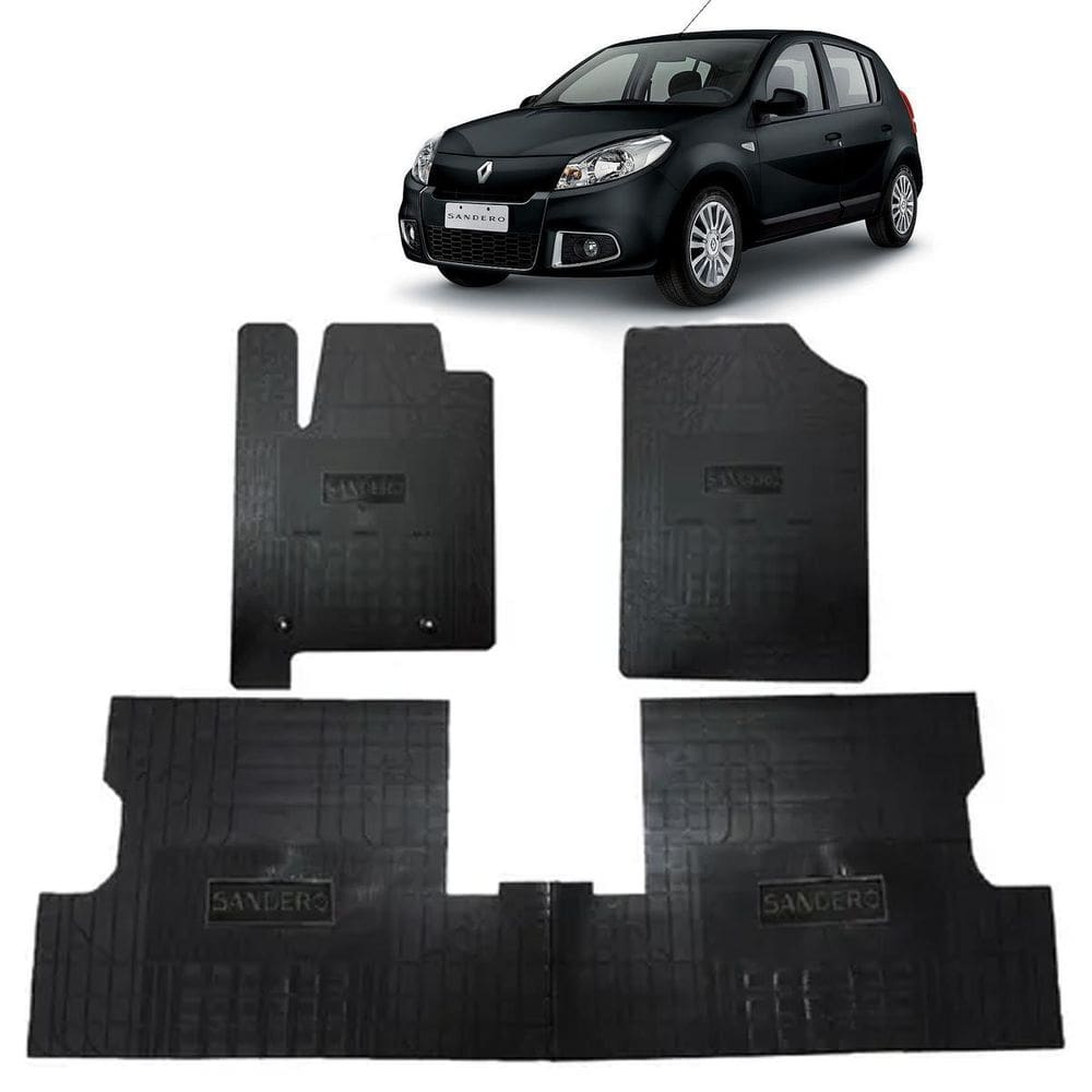 Jogo Tapete Interno Reforçado Renault Sandero 2008 A 2015