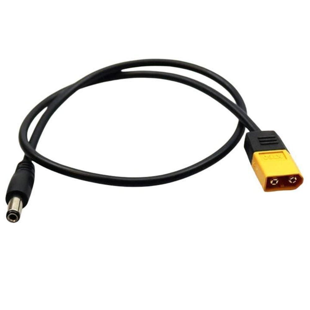 Cabo Para Mini Ferro De Solda Ts100 Com Plugs Xt60 + 5.5X2.5