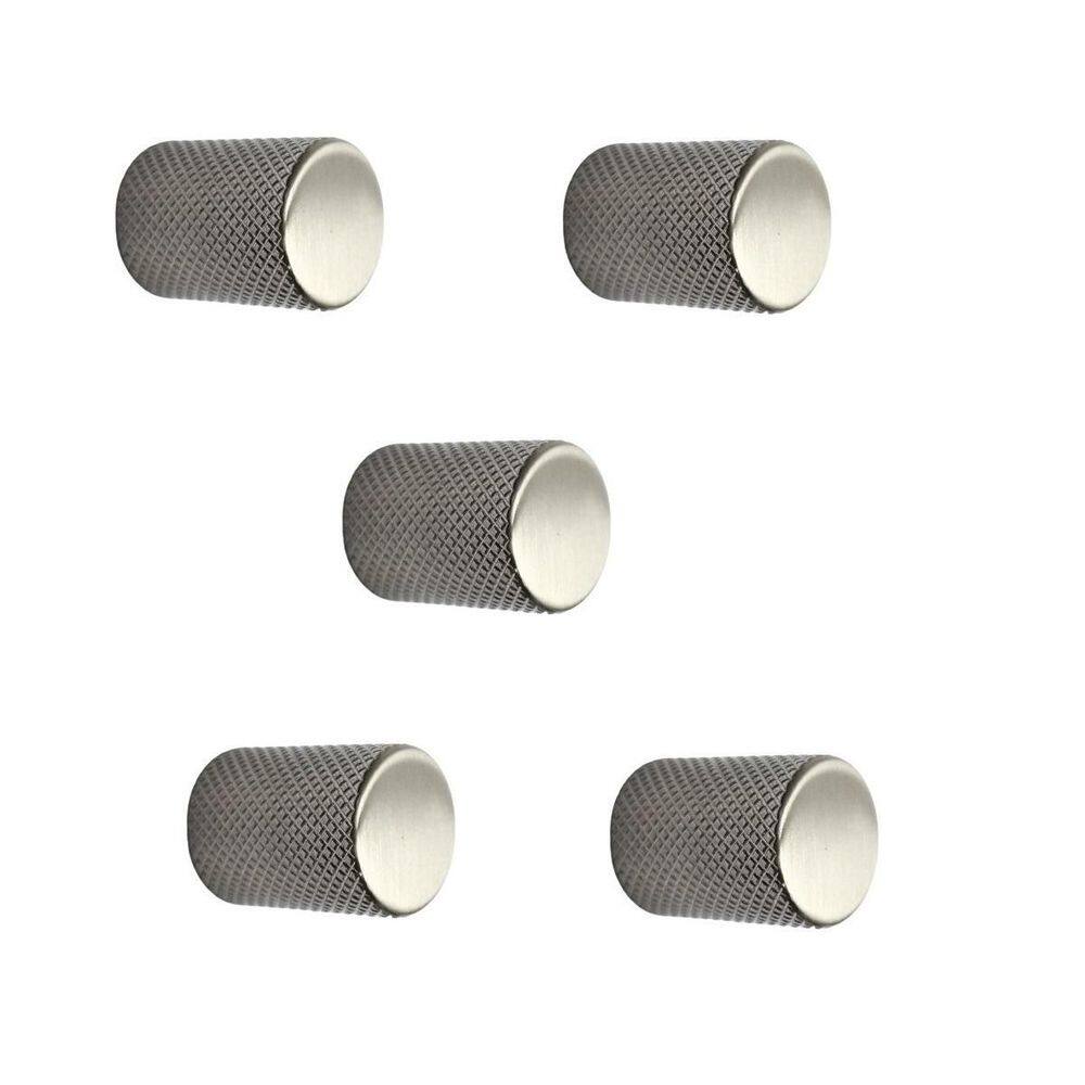 Kit 5 Puxador Bali Granado Niquel Escovado Zen Design