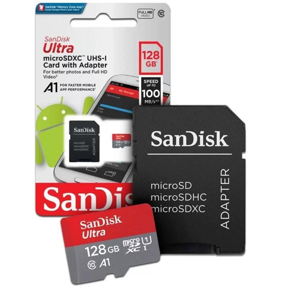 Cartão De Memoria Sandisk 128Gb Sdsqunr-128G-Gn3Ma