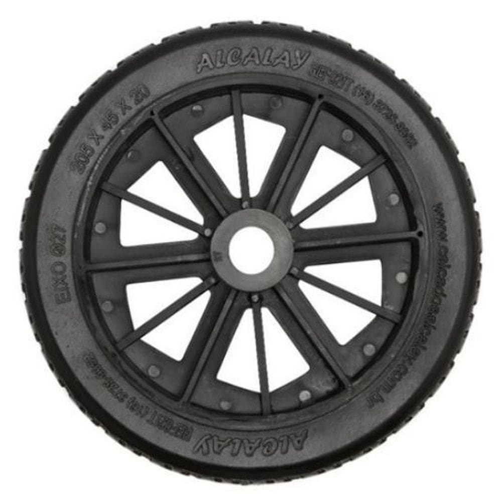 Roda Com Pneu Pu Maciço Rd021 - Alcalay