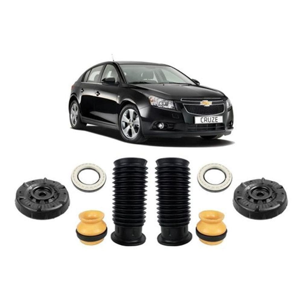 Par Kit Batente Suspensão Dianteira Gm Cruze 2014 2015 2016