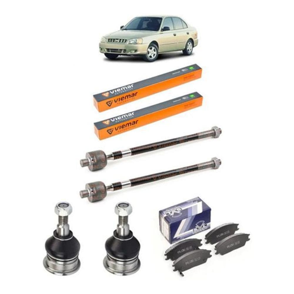 Pivo Axial Pastilha Hyundai Accent 95 96 97 98 99 00 01 2005