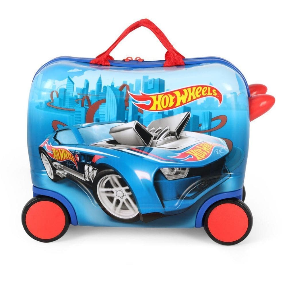 Mala Infantil De Viagem Hot Wheels Com Rodinhas - Luxcel