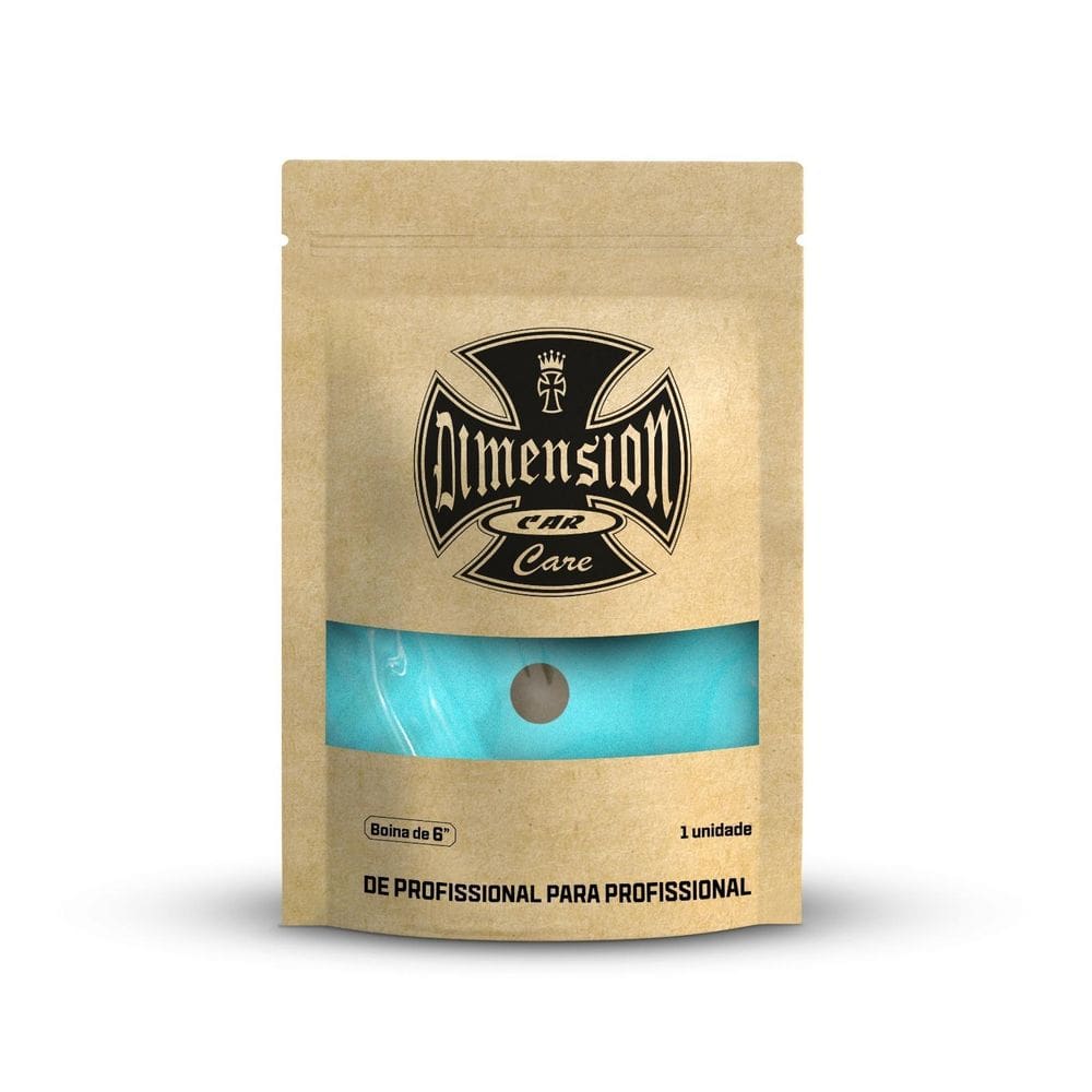 Boina De Espuma Azul Lustro 6 Polegadas Dimension