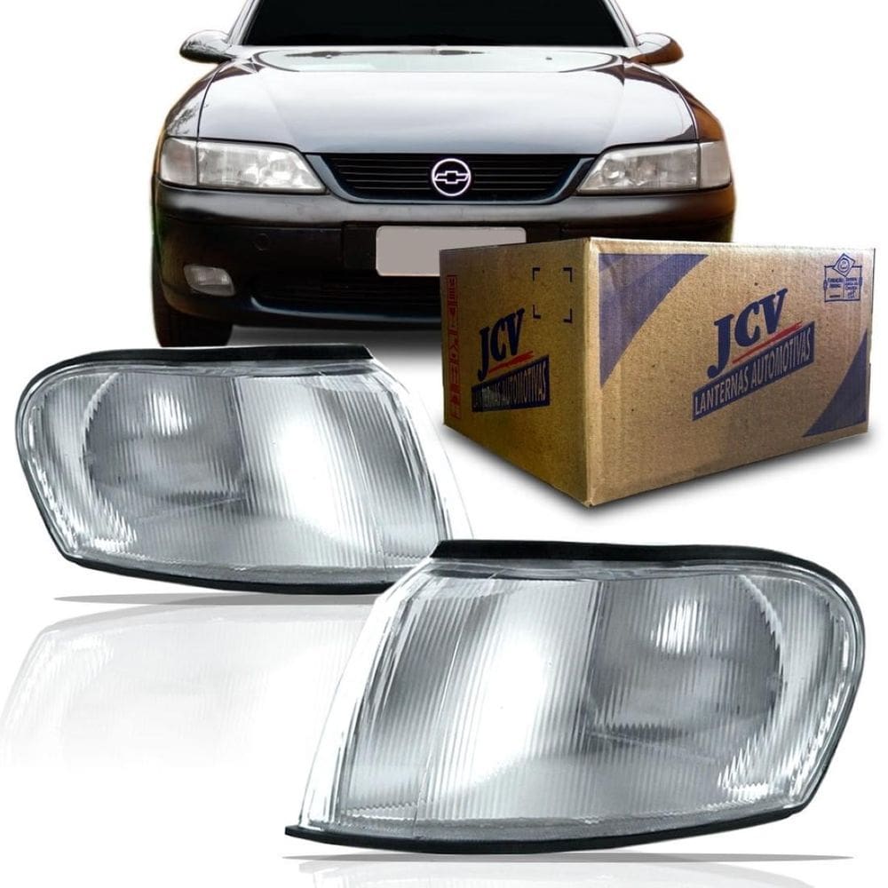 Par Lanterna Dianteira Pisca Vectra 96 97 98 99 Cristal Jcv