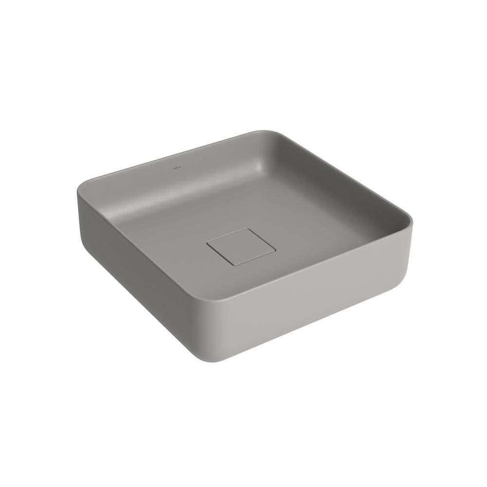 Cuba de Apoio Deca 40x40 Quadrada Antracite