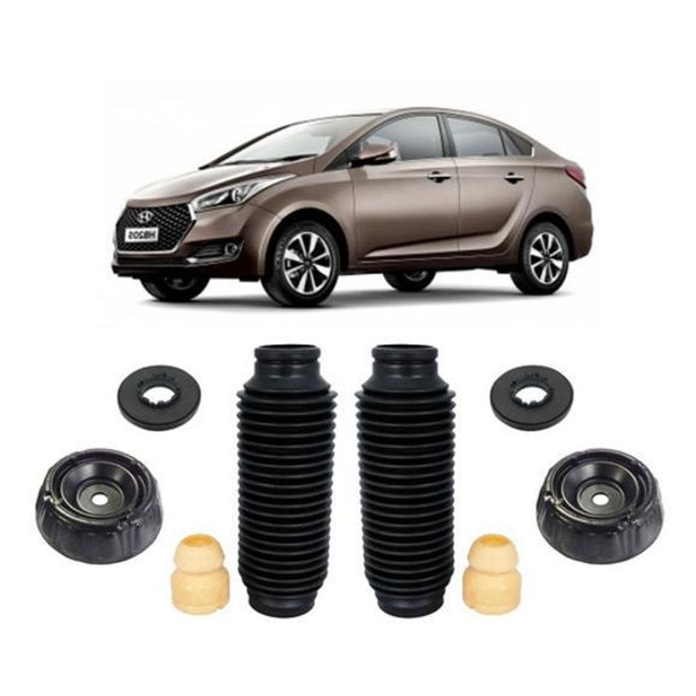 Kit 2 Amortecedor Dianteiro Hb20S 2 2013 2014 15 16