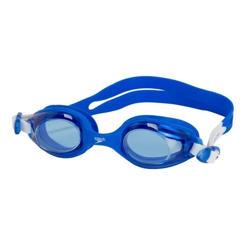 10X Óculos Natação Speedo Jr Olympic Infantil Cor Azul/Azul