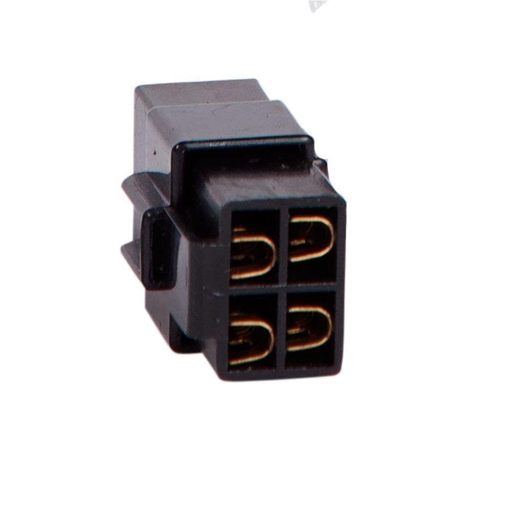 Kit Conector Technoise 2 Vias Com Trava Preto Unidade