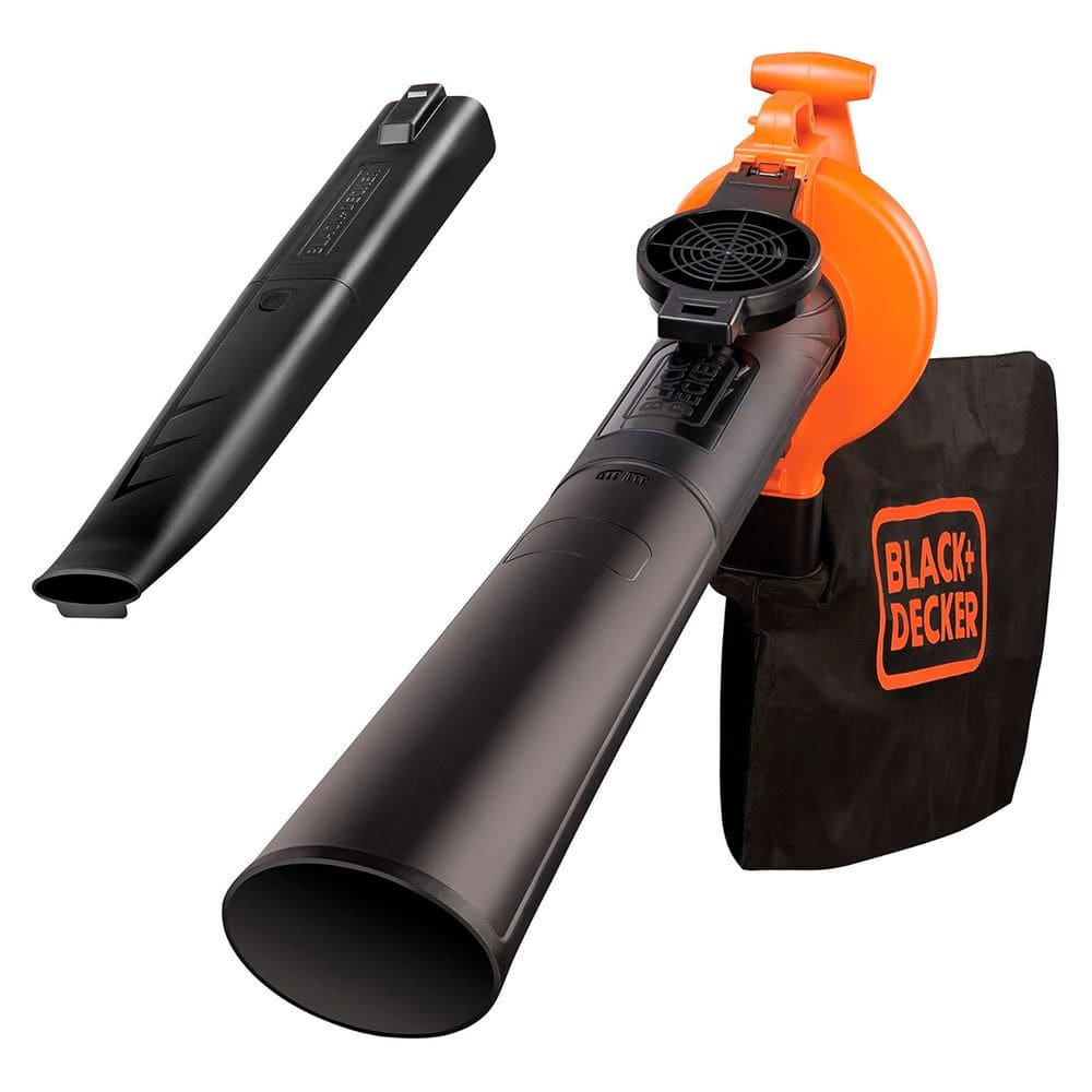 Aspirador Soprador Black Decker BV25 2500W 127V/220V Triturador Saco Coletor 40L