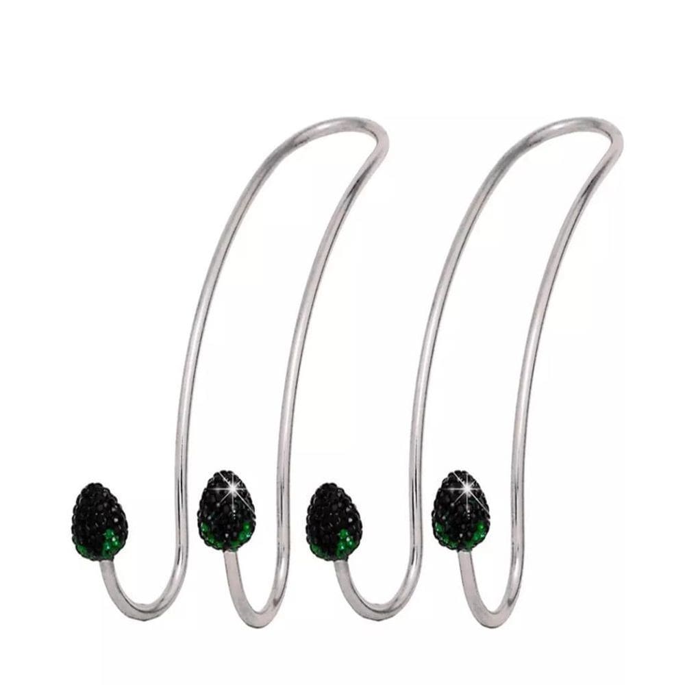 Gancho Multifuncional Carro Detalhe Morango Preto G5485/3