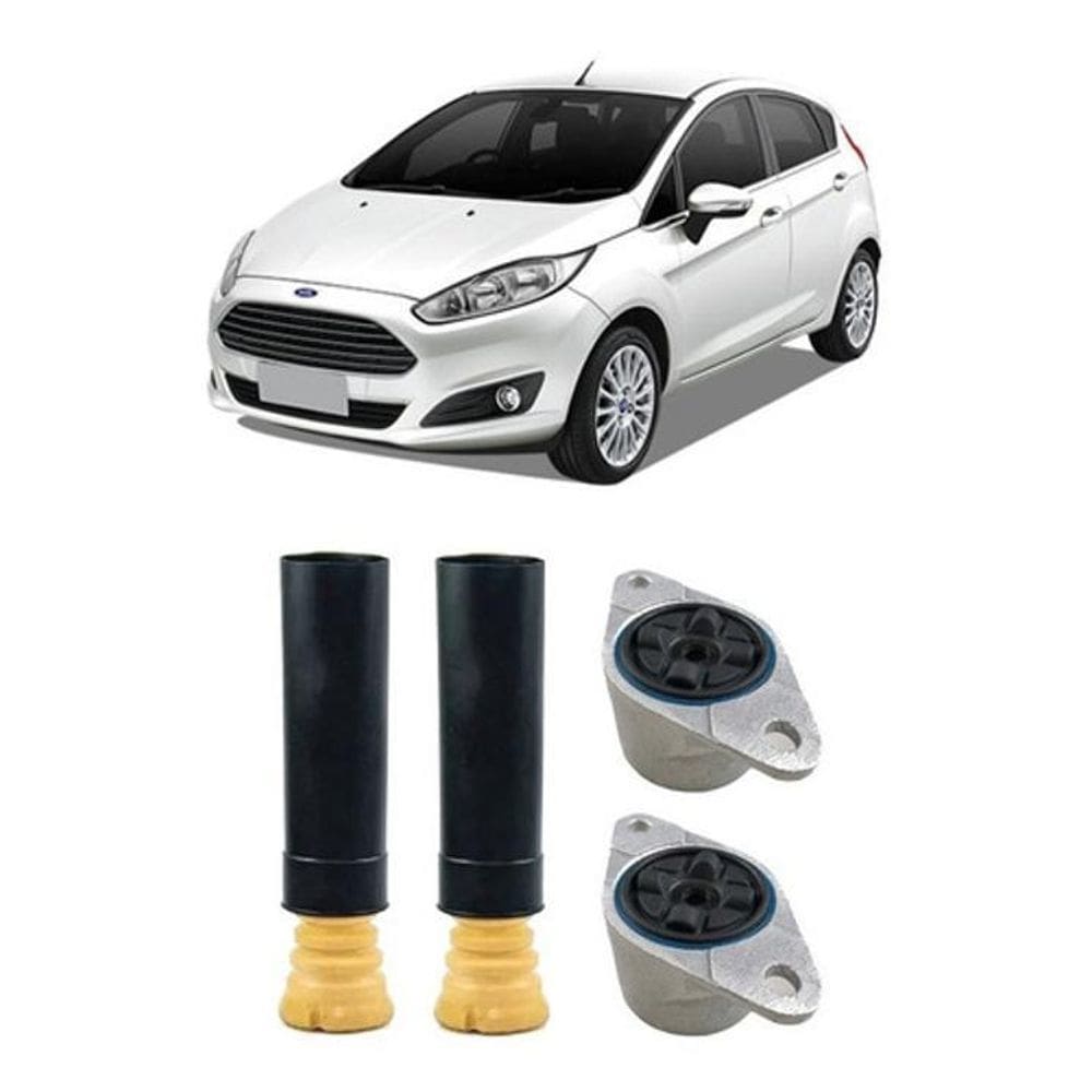 2 Kit Do Amortecedor Traseiro Ford New Fiesta 2011 2012 2013