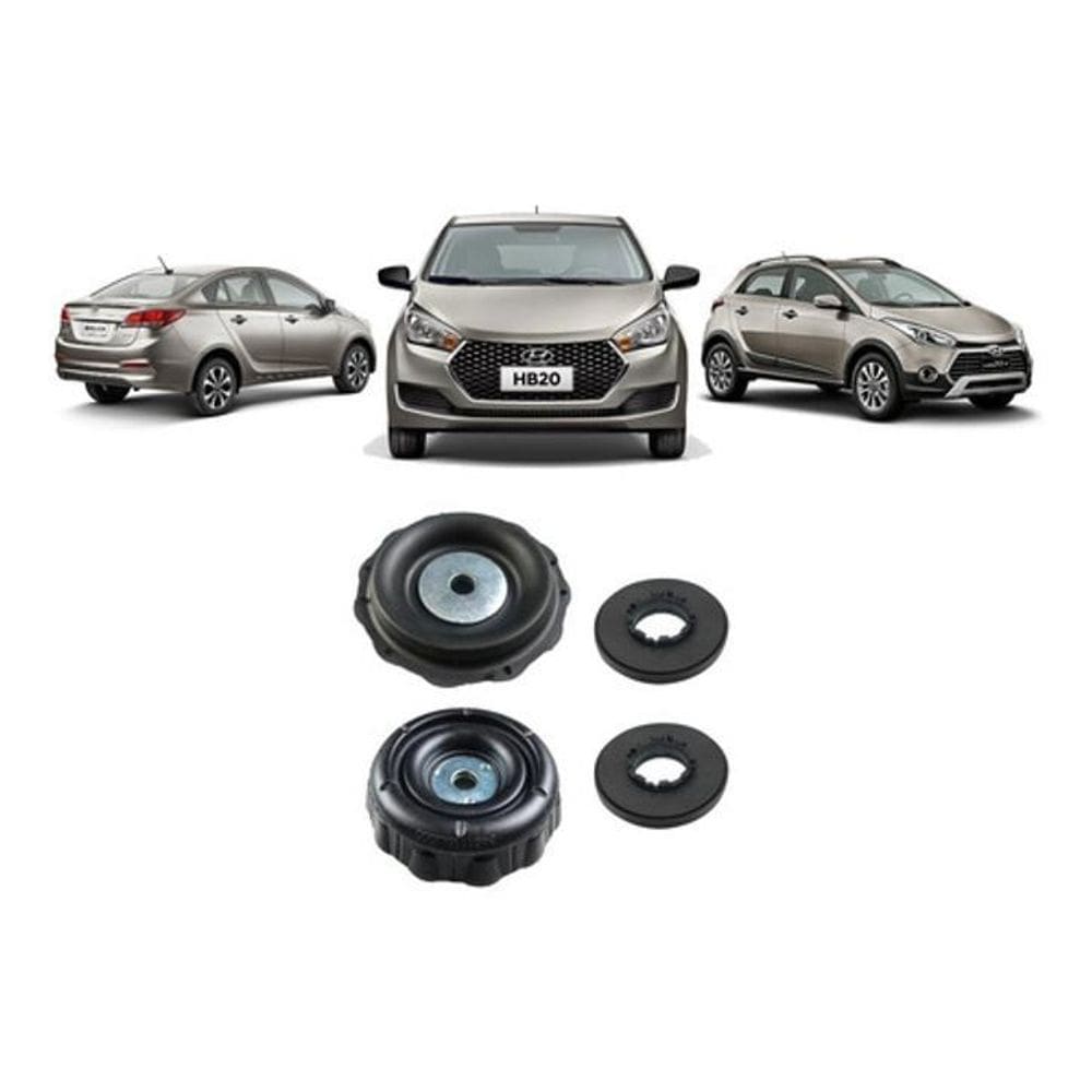 Coxim Rolamento Amortecedor Dianteiro Hb20 Todos