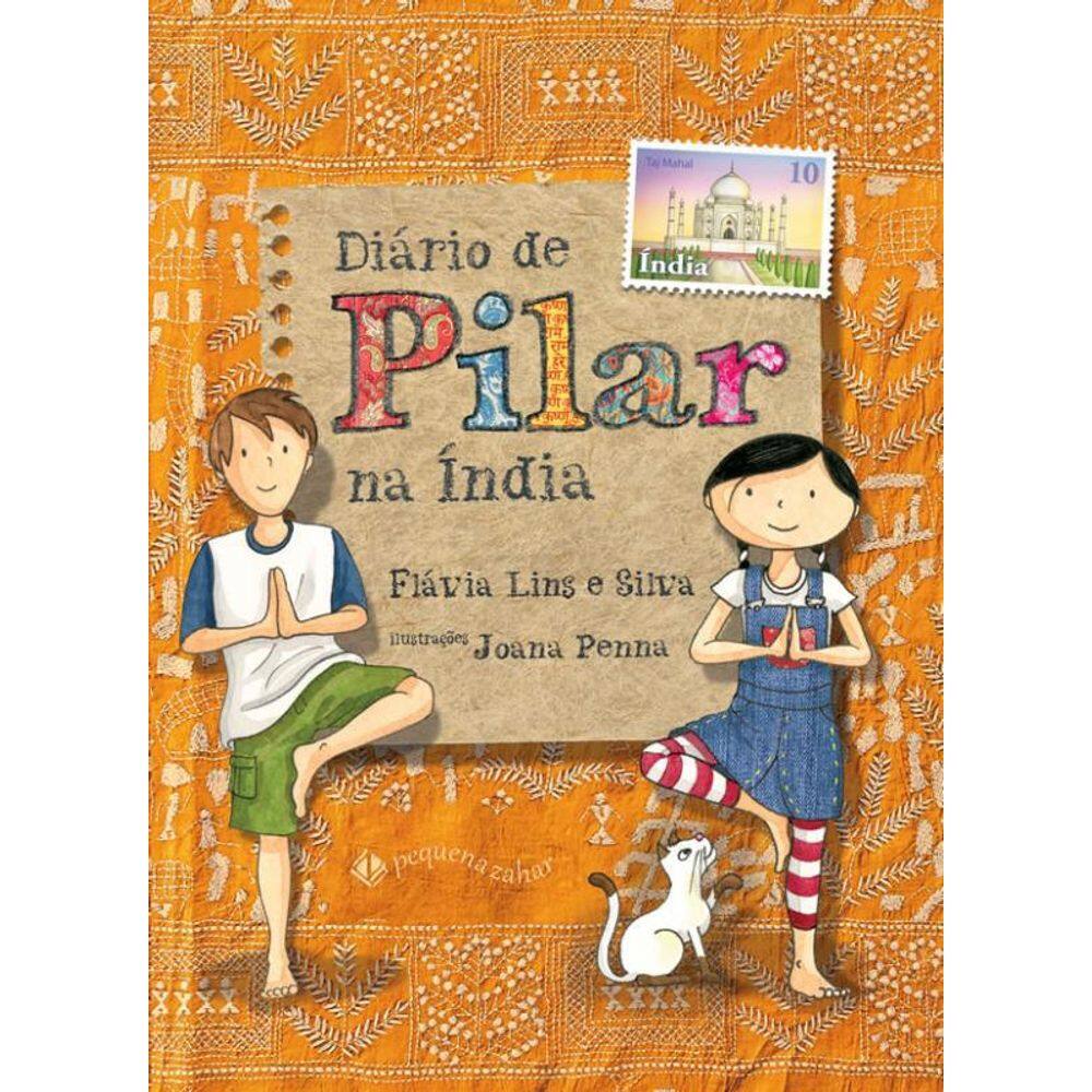 Livro Diário De Pilar Na Índia