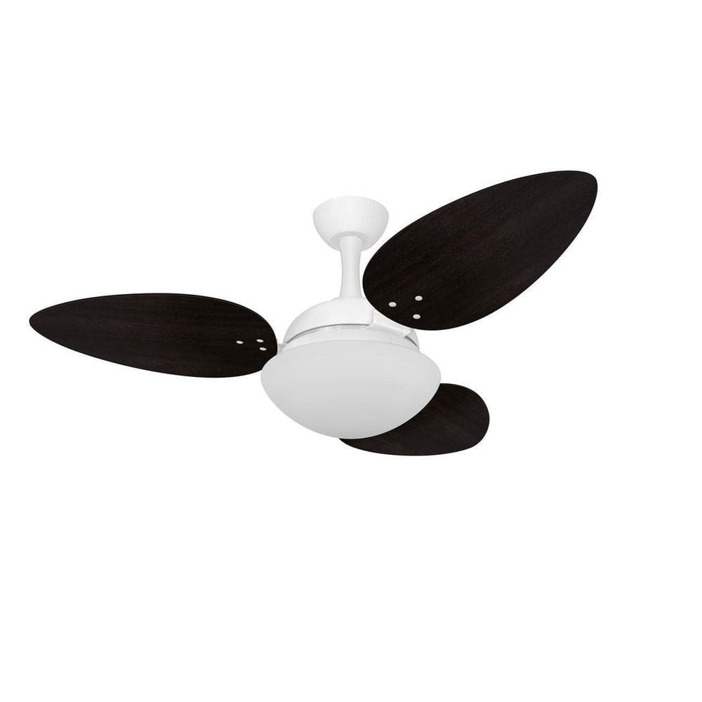 Ventilador Teto Cozinha Sala Turbo 3 Pás Tabaco Ventax 220V