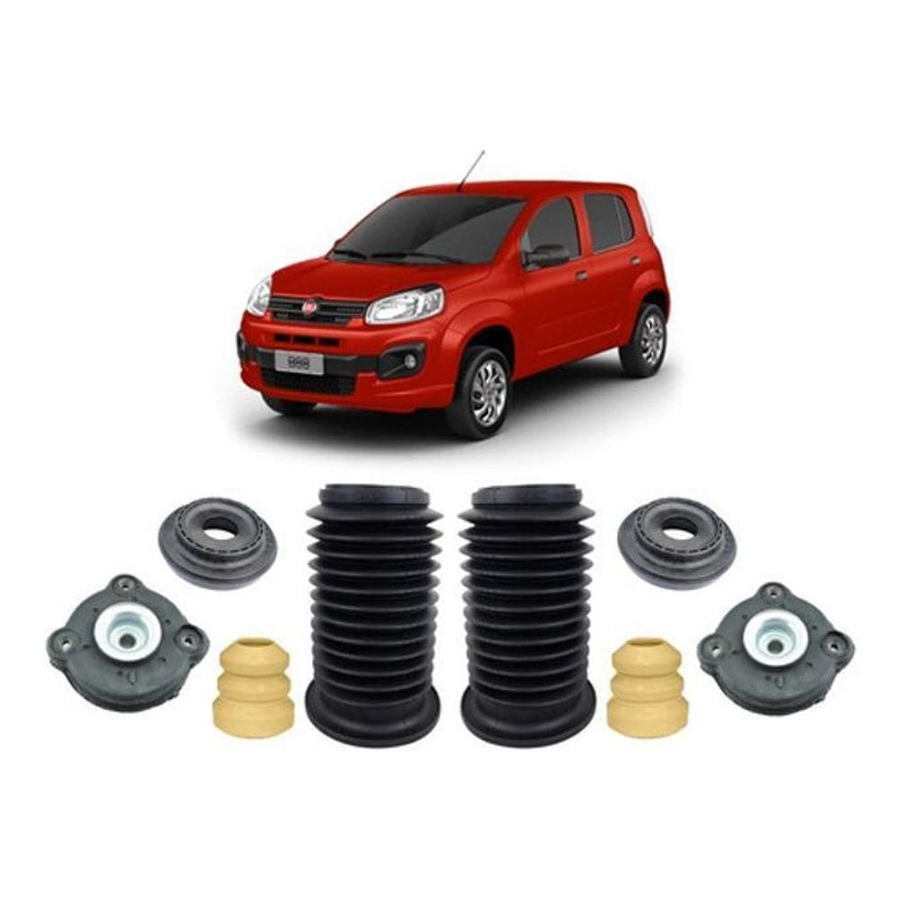 Kit Batente Do Amortecedor Dianteiro Fiat Uno 2010 2011 2012