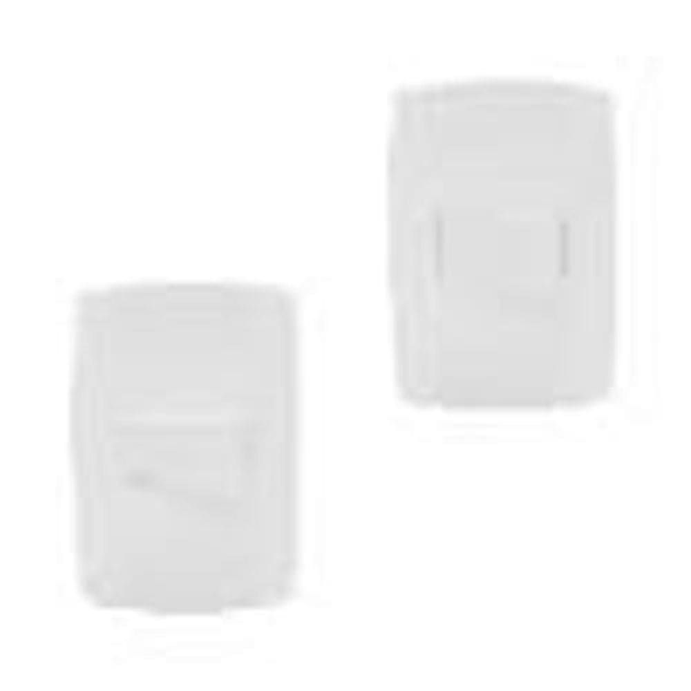 Kit 2 Interruptor Simples Branco 10A 250V Placa Espelho 4X2