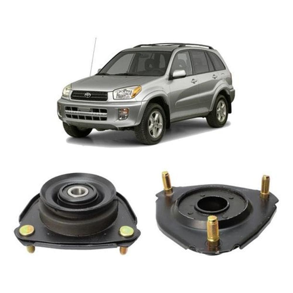 Par Batente Amortecedor Dianteiro Toyota Rav4 2000 2001 2002