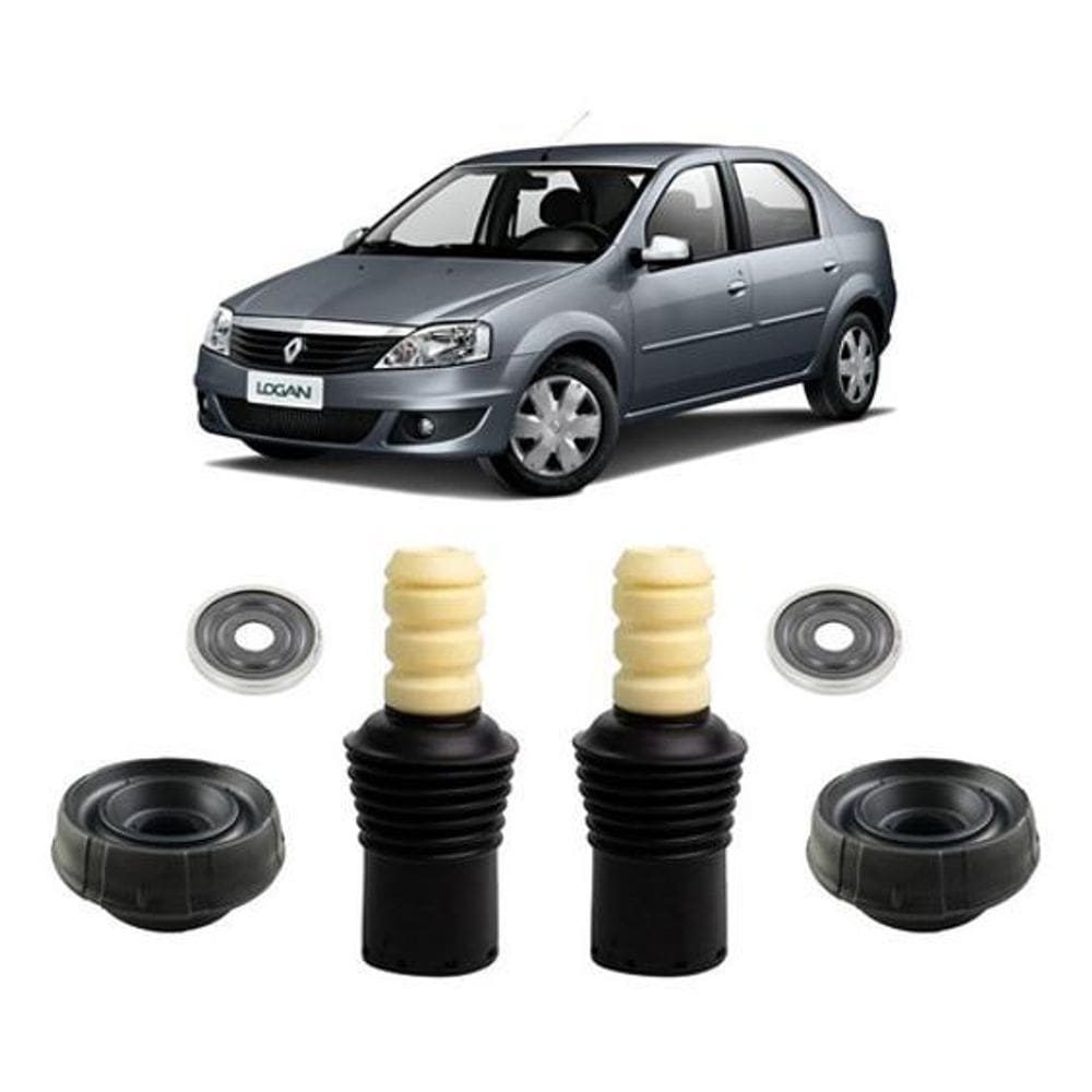 Kit Batente Suspensão Dianteira Renault Logan 2018 2019 20