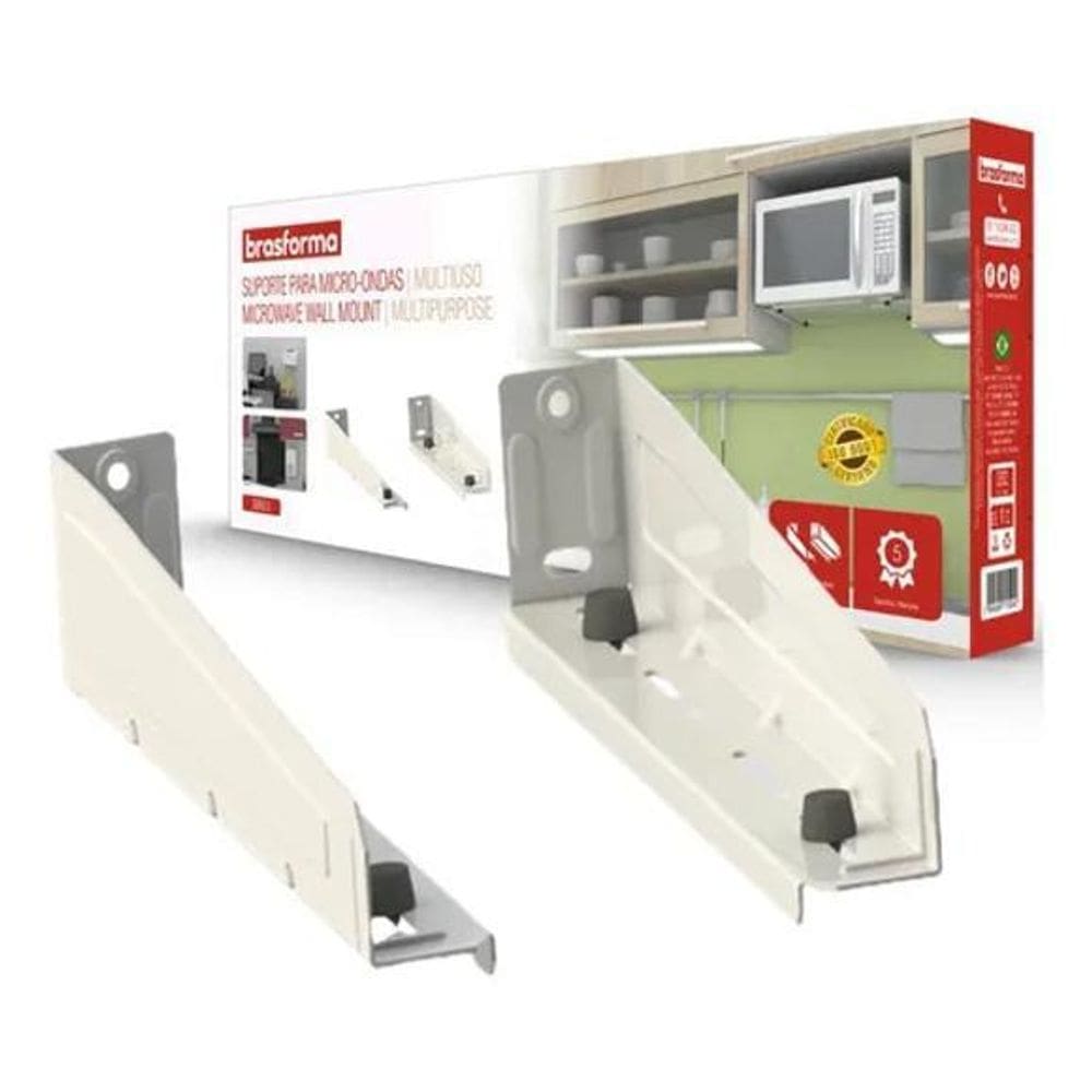 10X Brasforma Sbr5.0 Suporte Para Forno Microondas Purifica
