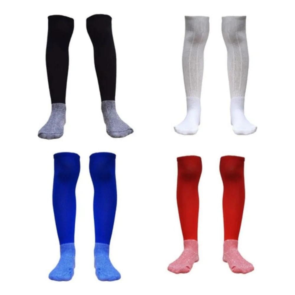 5X Meião Futebol Adulto Profissional Futebol Cores T/ 38 Ao