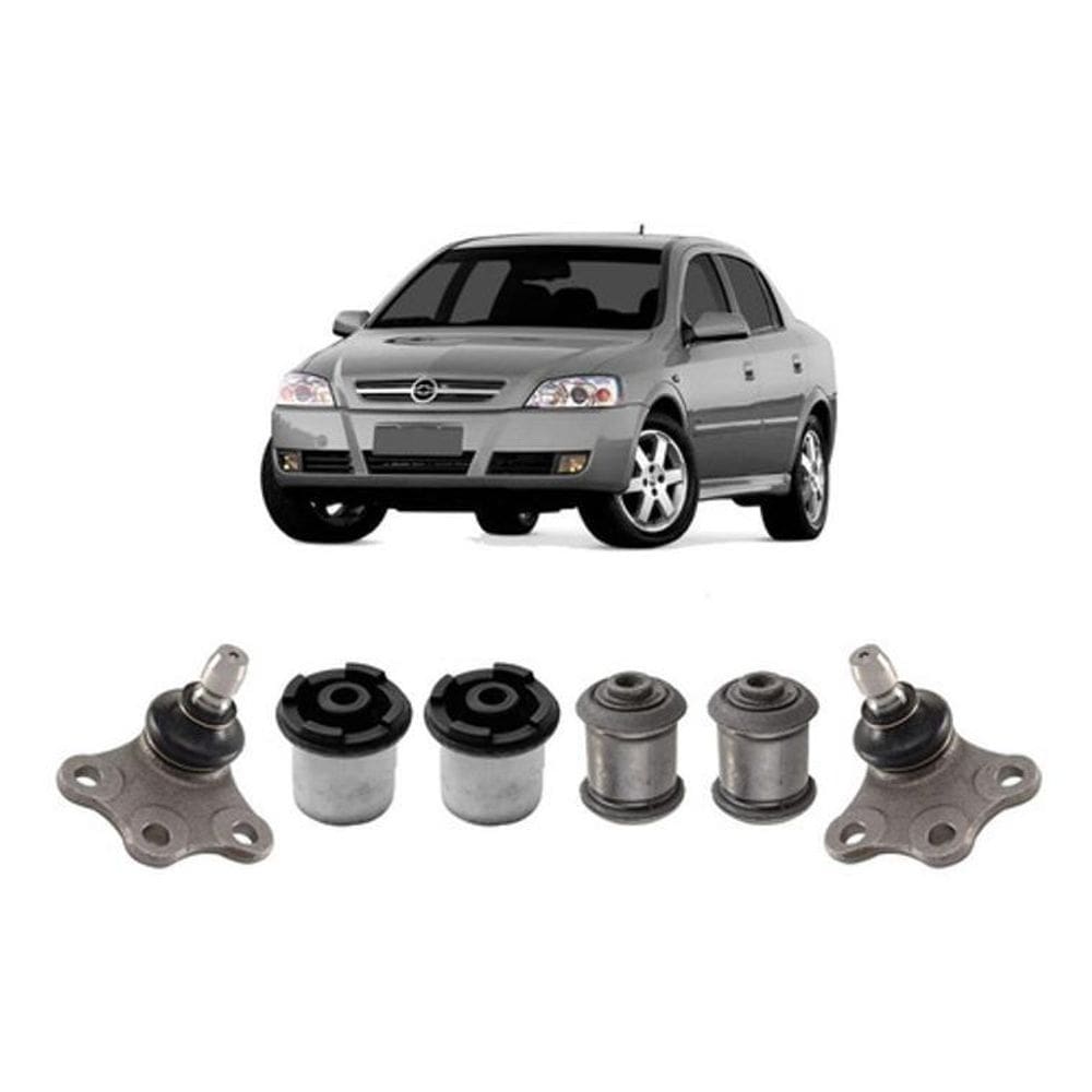 Kit Buchas E Pivô Bandejas Dianteira Gm Astra 2006 2007 2008