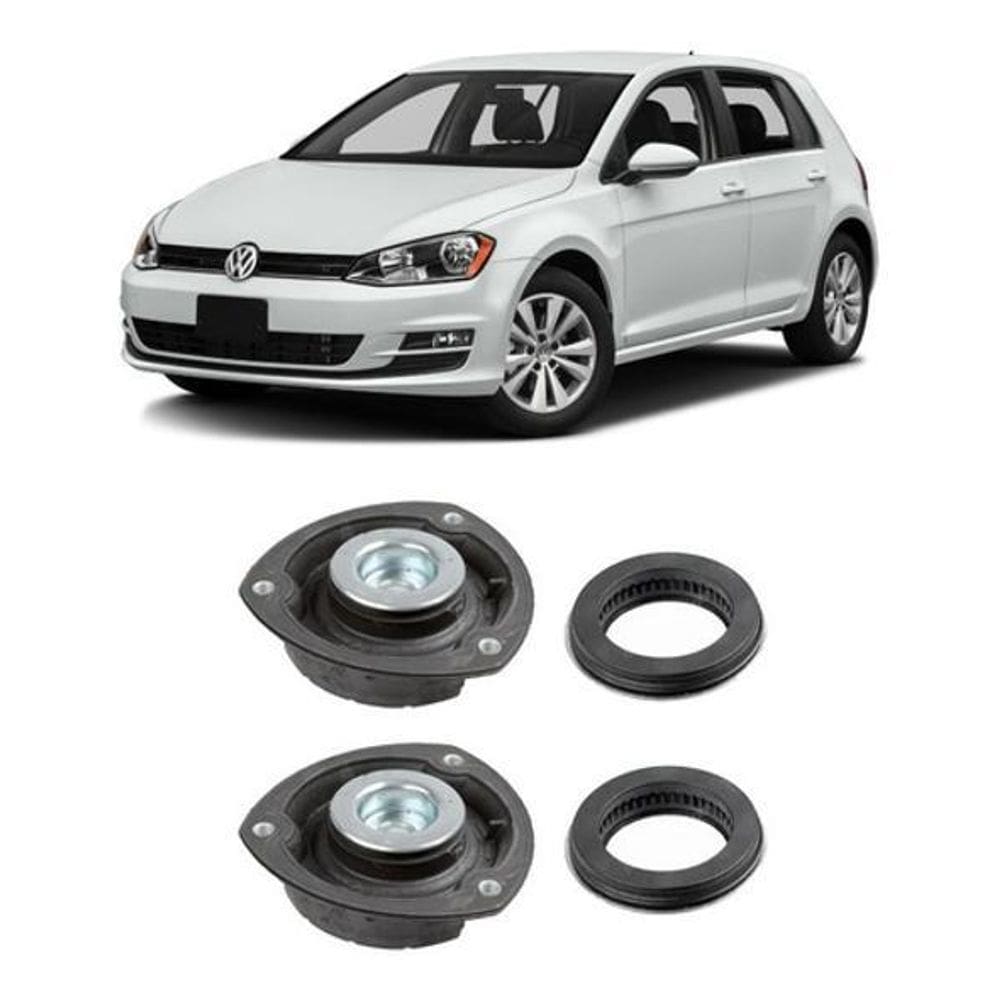 Par Batente Com Rolamento Suspensão Dianteira Golf 2013/2019