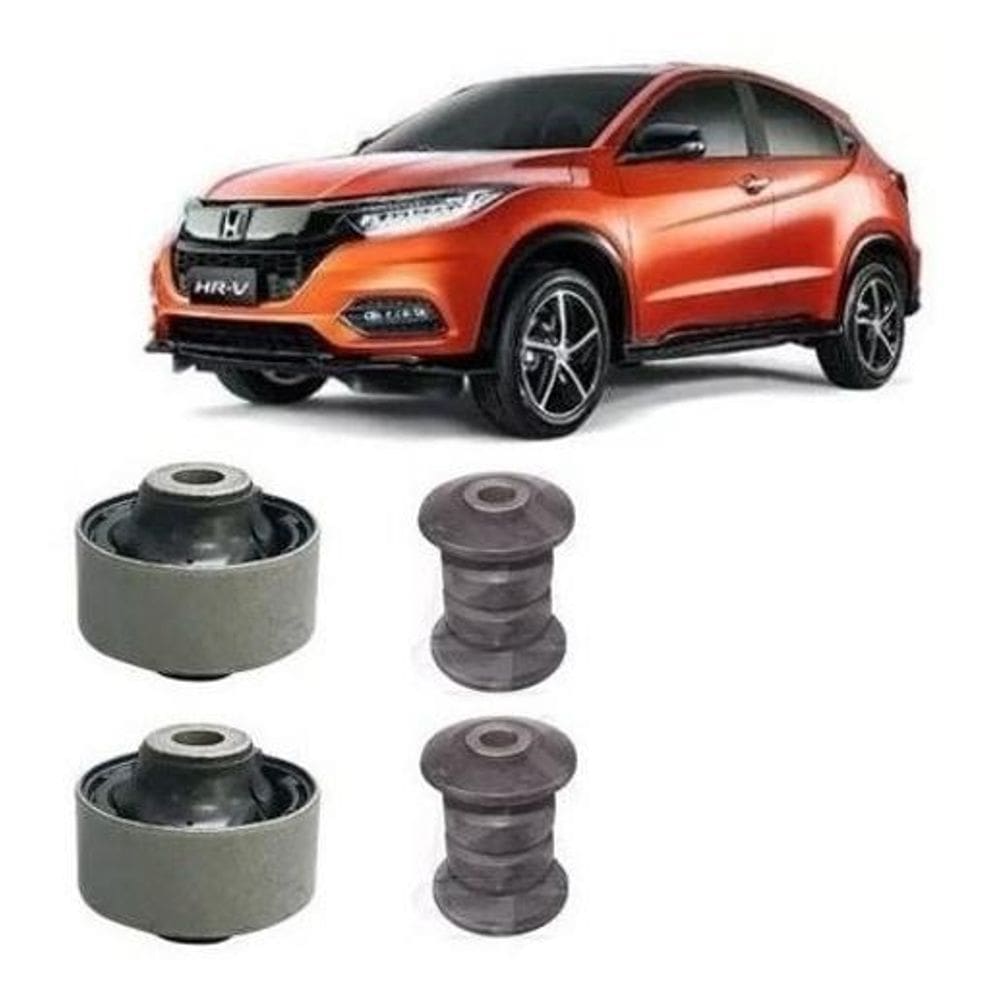 Kit 4 Bucha Da Bandeja Balança Honda Hrv 2016 2017 2018