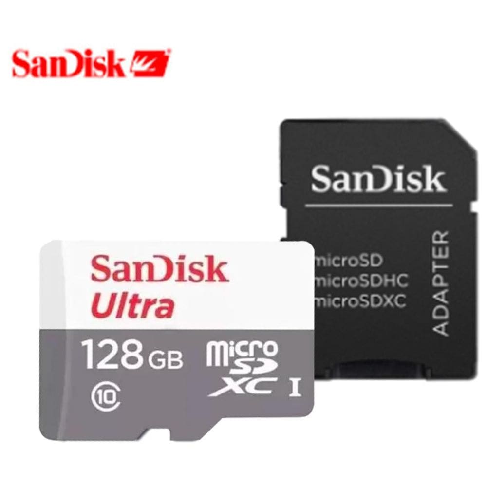 Micro Cartão De Memória Sandisk 128G Rápida