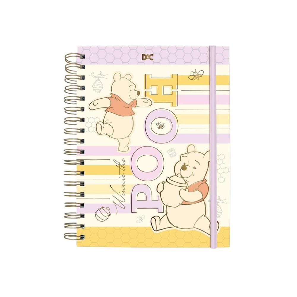 Caderno Universitario Smart Colegial Ursinho Pooh Dac 80Fls