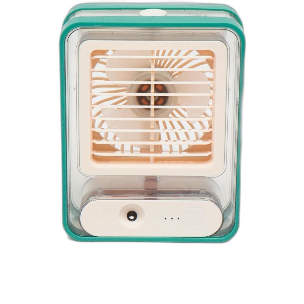 Mini Ventilador Umidificador Portatil Recarregavel Com Led