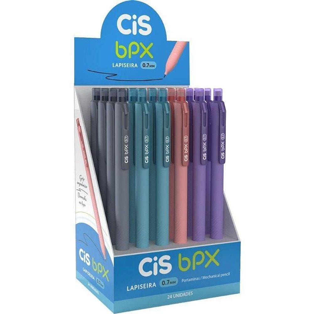 Lapiseira 07Mm Cis Bpx Grip 4 Cores Dpcom 24