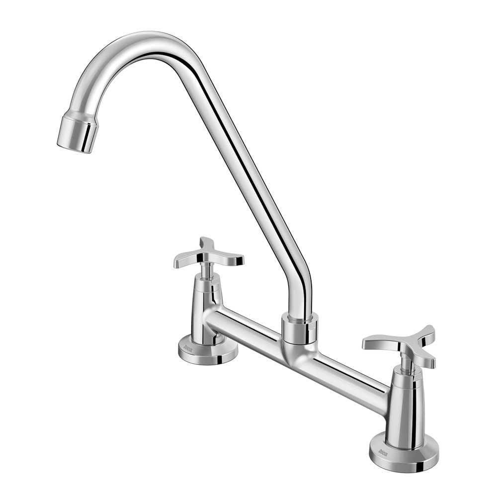 Misturador Para Cozinha De Mesa Nova Pertutti Cromado Docol