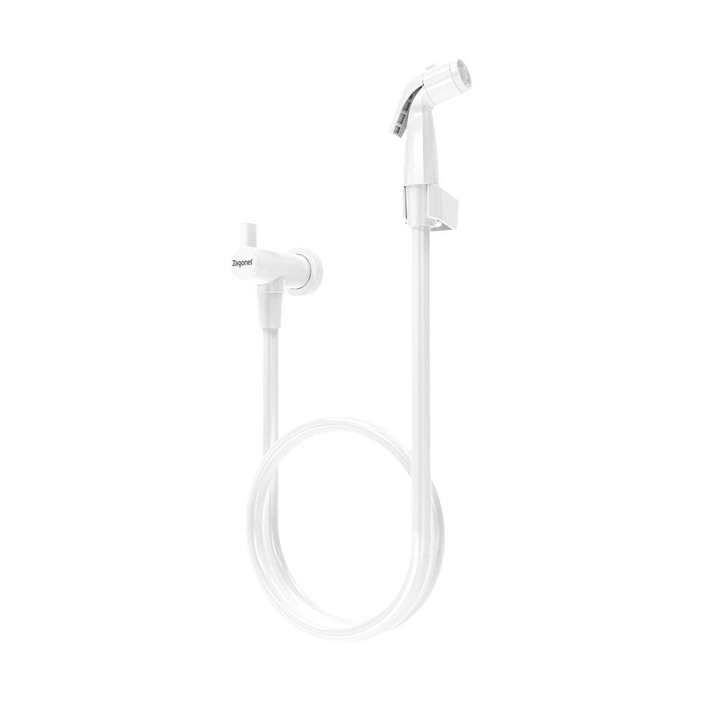 Ducha Higiênica Zagonel Plus com Registro Branca