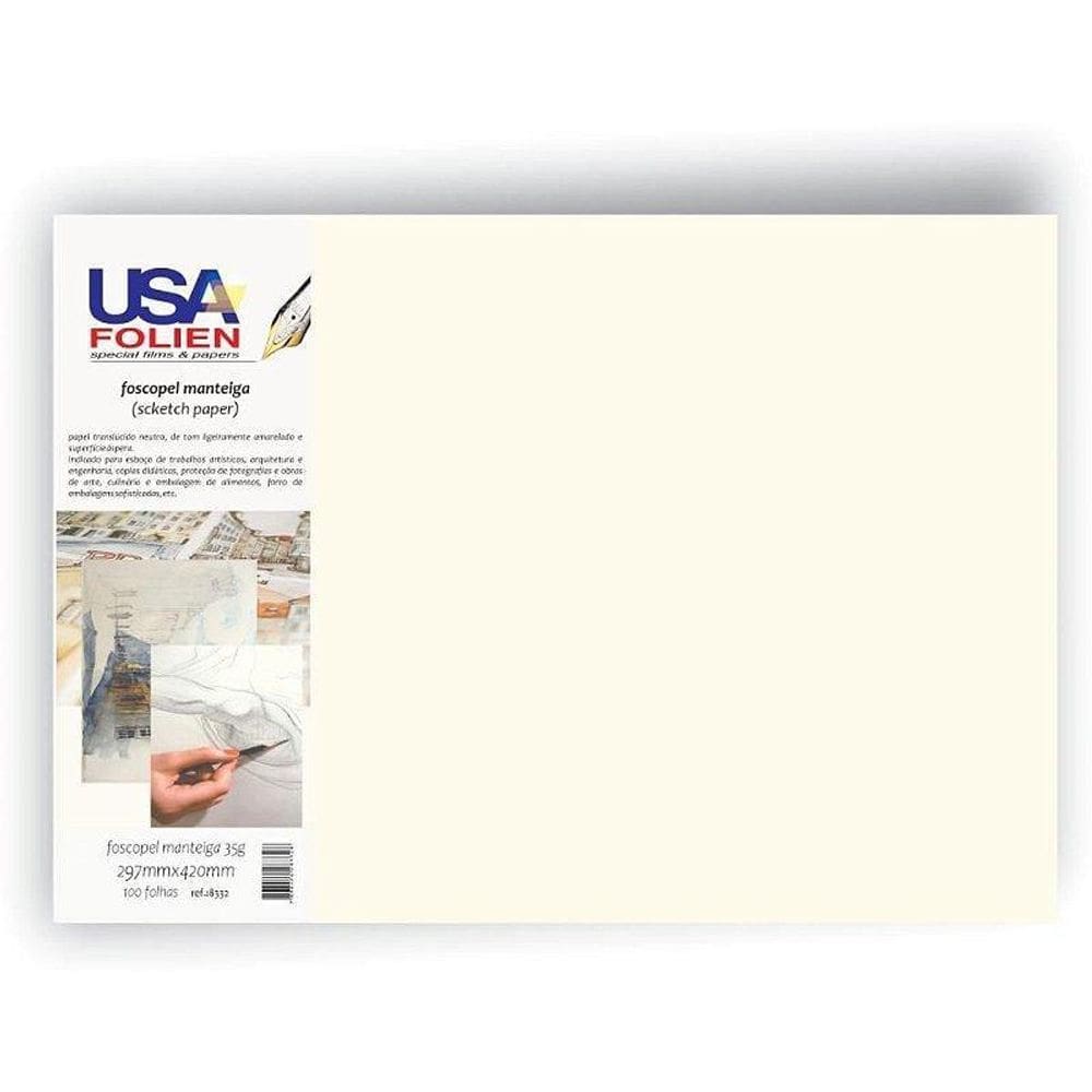 Papel Manteiga 35G 297X420Mm Pct Com 100