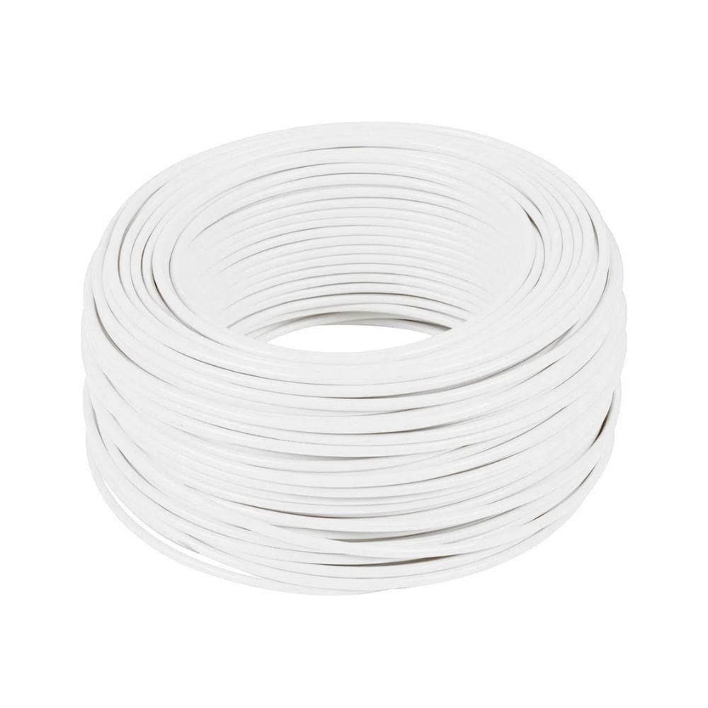 Cabo Automotivo Permak 0.75mm Branco 100m