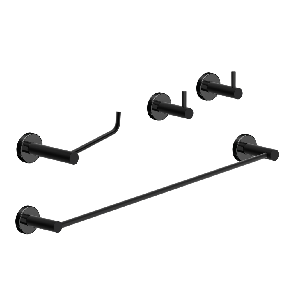 Kit Acessório Para Banheiro 3 Peças Grego Metal 2030at